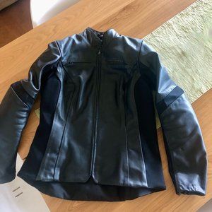 Icon Womens Overlord Leather Motorcycle Jacket